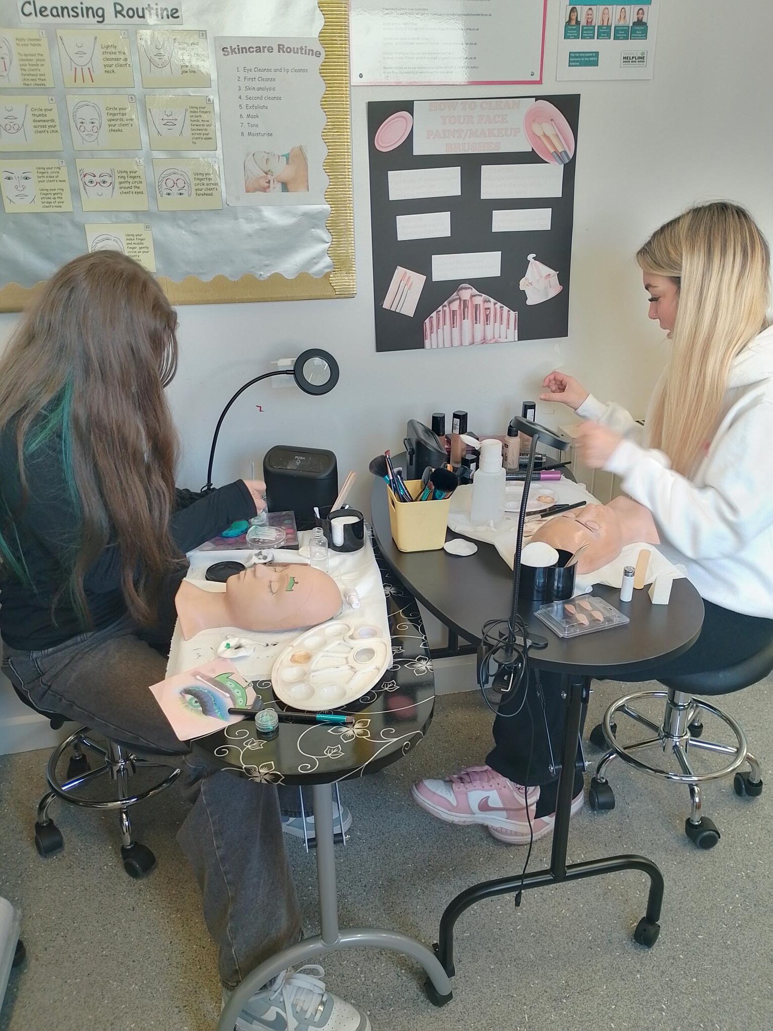 BBS students makeup
